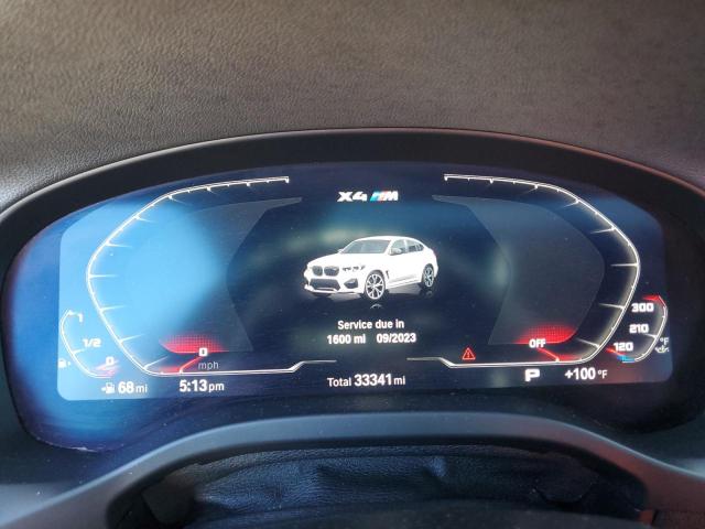 Photo 9 from auction – 2021 BMW X4 M COMPE with VIN 5YMUJ0C00M9H88736