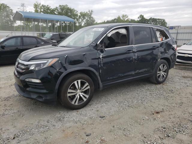 HONDA PILOT EX 2017 with VIN 5FNYF5H33HB019216 - Photo from auction