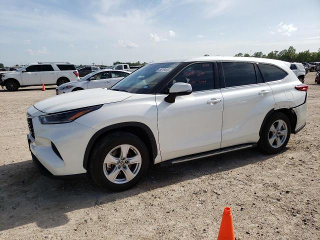 TOYOTA HIGHLANDER 2021 with VIN 5TDCZRAH9MS072894 - Photo from auction