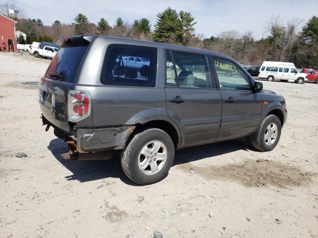 Photo 3 from auction – 2007 HONDA PILOT LX with VIN 2HKYF18167H516851