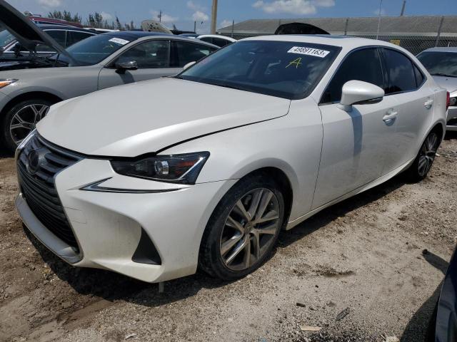 LEXUS IS 300 2020 with VIN JTHAA1D29L5105743 - Photo from auction