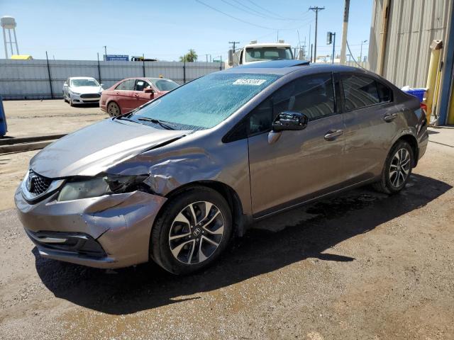 HONDA CIVIC EX 2015 مع رقم تعريف المركبة 19XFB2F81FE013353 - صورة من المزاد