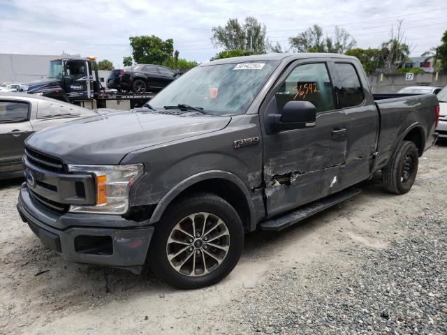 FORD F150 SUPER 2018 with VIN 1FTEX1C59JFC85889 - Photo from auction
