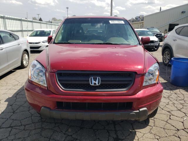 Photo 5 from auction – 2005 HONDA PILOT EXL with VIN 5FNYF18535B044722
