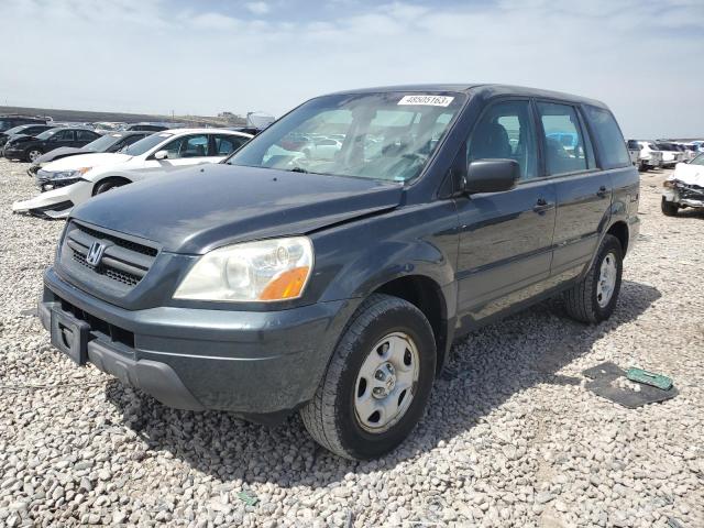 Photo 1 from auction – 2005 HONDA PILOT LX with VIN 2HKYF18185H573632