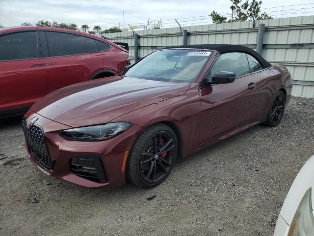 BMW 430I 2022 with VIN WBA23AT04NCJ14636 - Photo from auction