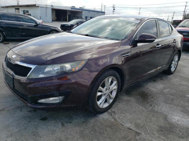 KIA OPTIMA LX 2013 with VIN 5XXGM4A76DG188257 - Photo from auction