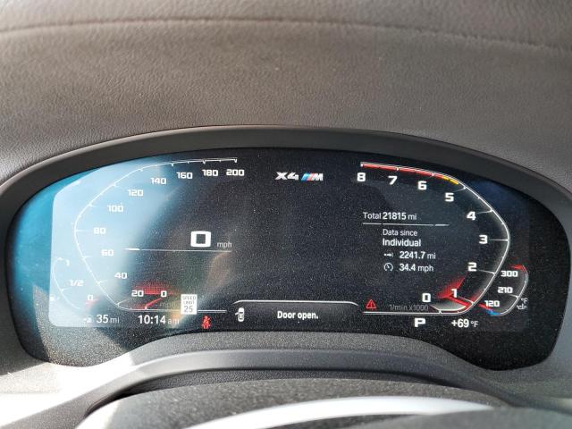 Photo 9 from auction – 2022 BMW X4 M with VIN 5YM23EC08N9L66856