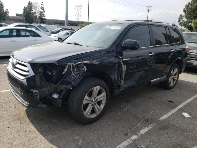 TOYOTA HIGHLANDER 2013 with VIN 5TDYK3EH1DS128554 - Photo from auction