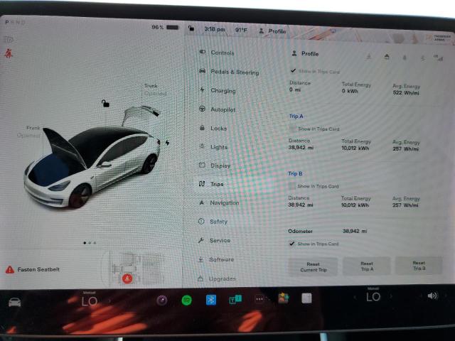 Photo 9 from auction – 2020 TESLA MODEL 3 with VIN 5YJ3E1EA4LF797008