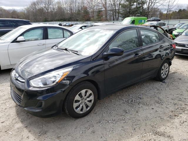 HYUNDAI ACCENT SE 2017 with VIN KMHCT4AE8HU375754 - Photo from auction
