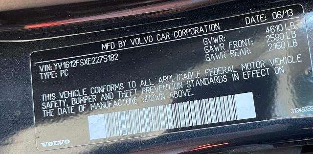 Photo 10 from auction – 2014 VOLVO S60 T5 with VIN YV1612FSXE2275182