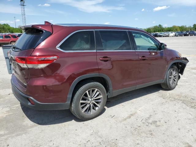 Photo 3 from auction – 2019 TOYOTA HIGHLANDER with VIN 5TDKZRFH1KS302851