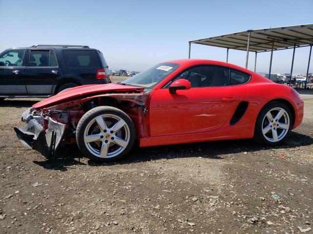 PORSCHE CAYMAN 2015 with VIN WP0AA2A87FK164215 - Photo from auction