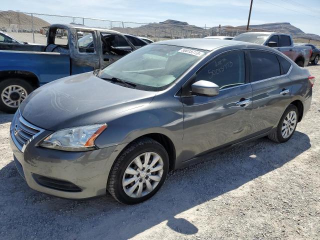 NISSAN SENTRA S 2015 with VIN 3N1AB7AP2FL651356 - Photo from auction