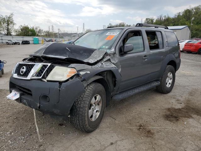 NISSAN PATHFINDER 2008 with VIN 5N1AR18B98C630093 - Photo from auction