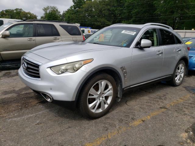INFINITI FX35 2012 with VIN JN8AS1MU3CM121804 - Photo from auction