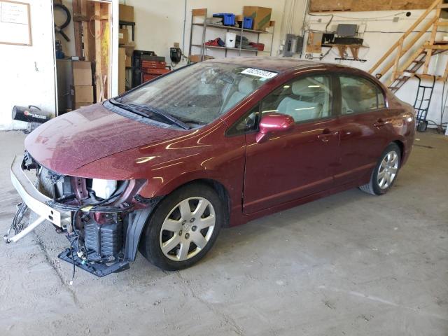 HONDA CIVIC LX 2010 with VIN 19XFA1F5XAE078651 - Photo from auction