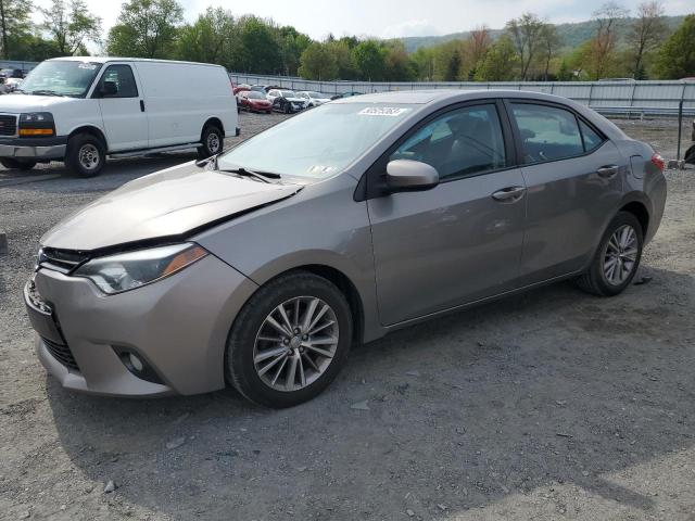 TOYOTA COROLLA L 2015 with VIN 2T1BURHE0FC242190 - Photo from auction
