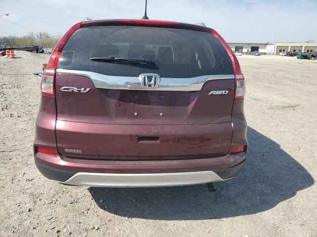 Photo 6 from auction – 2016 HONDA CR-V EXL with VIN 2HKRM4H71GH727522