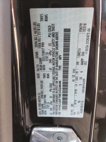 Photo 14 from auction – 2014 FORD ESCAPE S with VIN 1FMCU0F79EUD24646