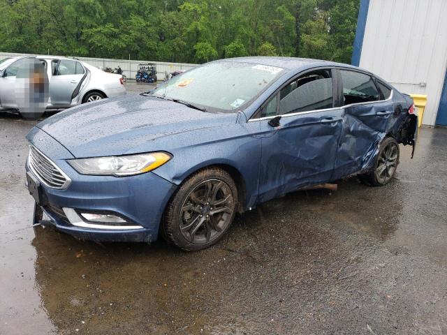 FORD FUSION SE 2018 with VIN 3FA6P0HDXJR280689 - Photo from auction
