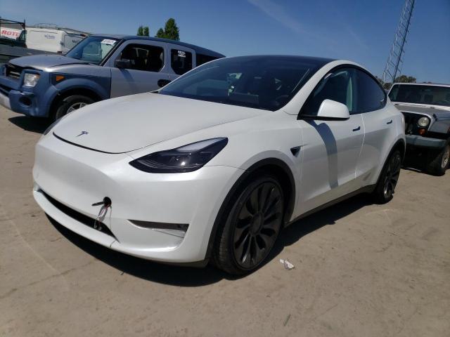TESLA MODEL Y 2023 with VIN 7SAYGDEF1PF758270 - Photo from auction
