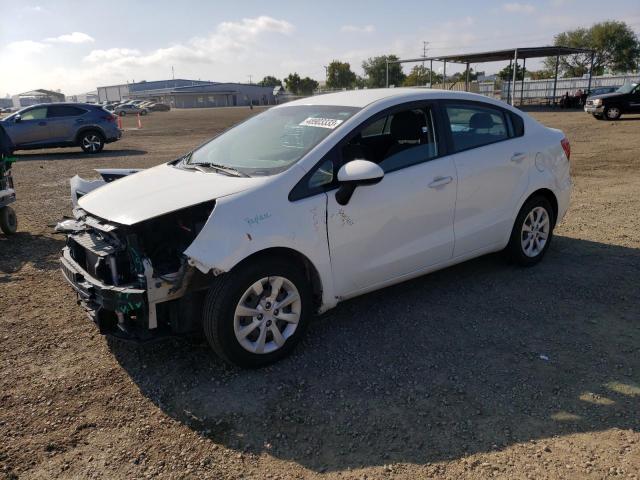 KIA RIO LX 2016 with VIN KNADM4A36G6558977 - Photo from auction