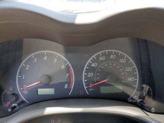 Photo 9 from auction – 2009 TOYOTA COROLLA BA with VIN JTDBL40E899092163