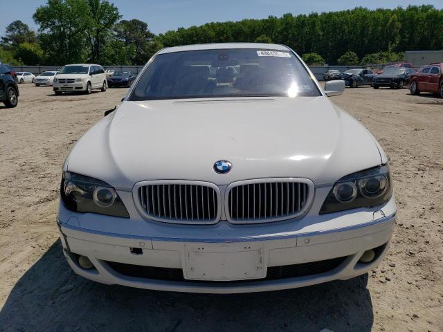 Photo 5 from auction – 2007 BMW 750 with VIN WBAHN83567DT69634