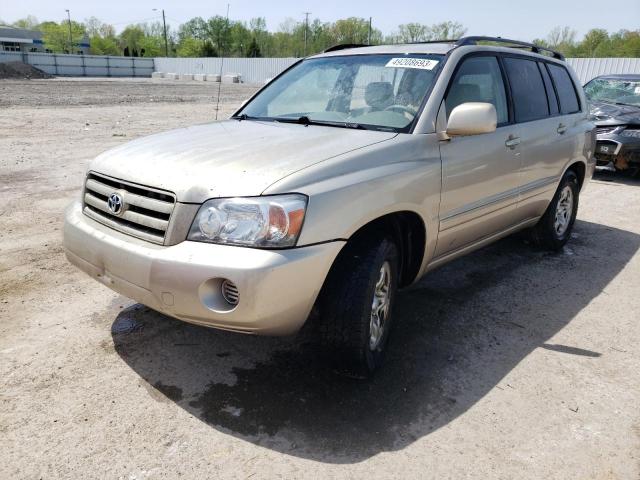 TOYOTA HIGHLANDER 2005 с VIN JTEGD21A950122283 - Фото с аукциона