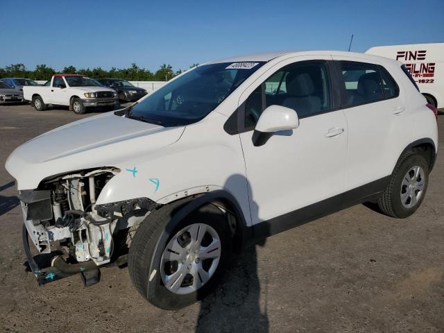 CHEVROLET TRAX LS 2016 with VIN 3GNCJKSB2GL125364 - Photo from auction