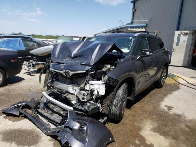 TOYOTA HIGHLANDER 2022 with VIN 5TDGZRBH8NS185298 - Photo from auction