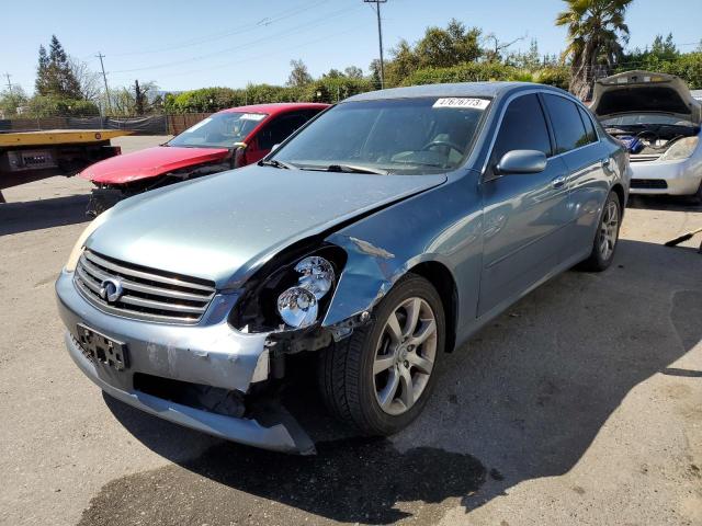 INFINITI G35 2005 with VIN JNKCV51E85M204663 - Photo from auction