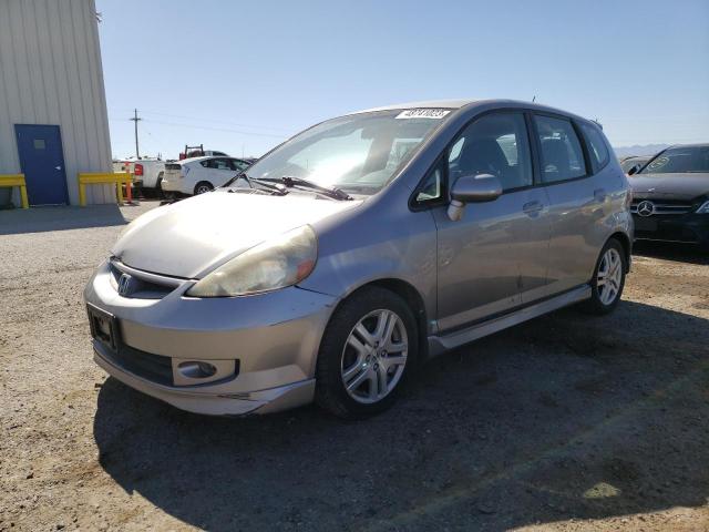 HONDA FIT S 2007 with VIN JHMGD38607S010960 - Photo from auction
