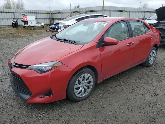 TOYOTA COROLLA L 2017 with VIN 2T1BURHE2HC856371 - Photo from auction