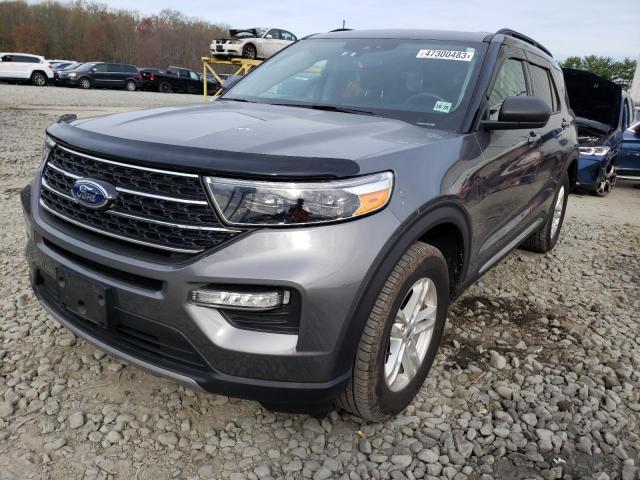 FORD EXPLORER X 2021 with VIN 1FMSK8DH4MGA00755 - Photo from auction