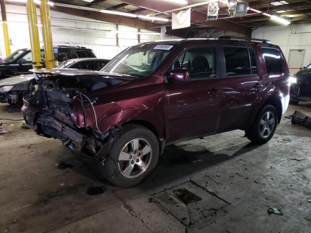 HONDA PILOT EX 2011 with VIN 5FNYF4H41BB025946 - Photo from auction