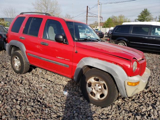 Photo 4 from auction – 2003 JEEP LIBERTY SP with VIN 1J4GL48K73W553095