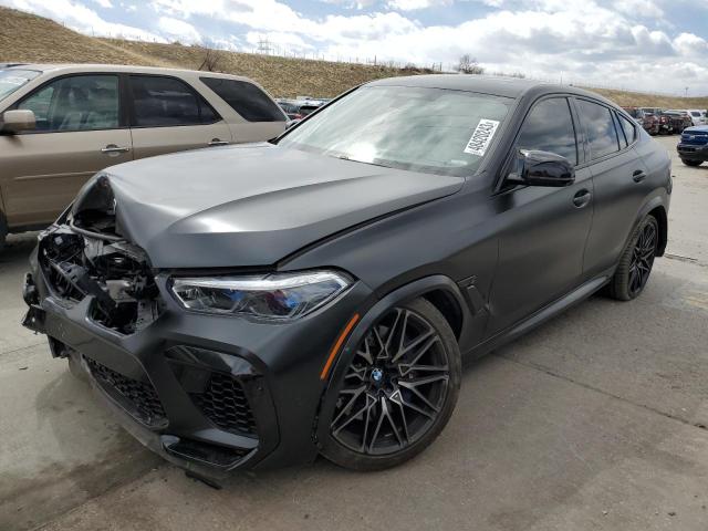BMW X6 M 2021 with VIN 5YMCY0C08M9G52829 - Photo from auction