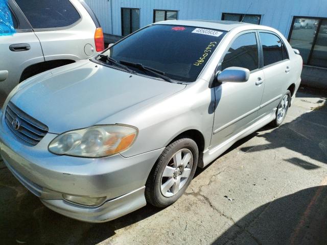 TOYOTA COROLLA CE 2004 with VIN 2T1BR32E04C222820 - Photo from auction