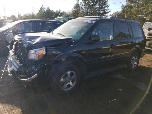 HONDA PILOT EXL 2008 with VIN 5FNYF18588B023269 - Photo from auction