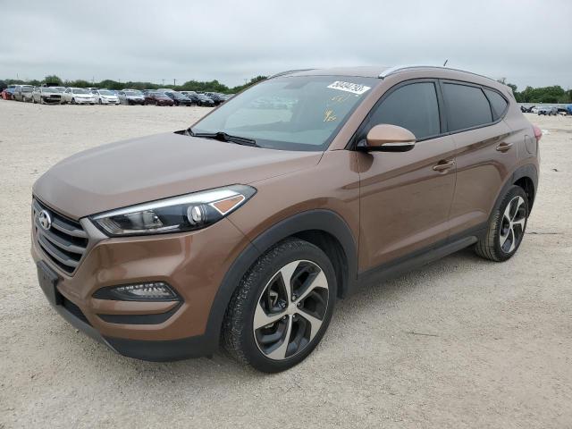 HYUNDAI TUCSON LIM 2016 with VIN KM8J33A28GU195132 - Photo from auction