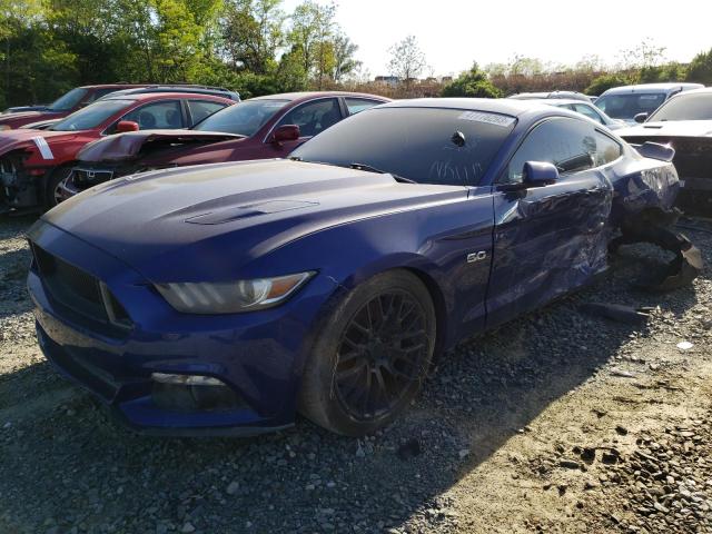 FORD MUSTANG GT 2015 with VIN 1FA6P8CF2F5348100 - Photo from auction