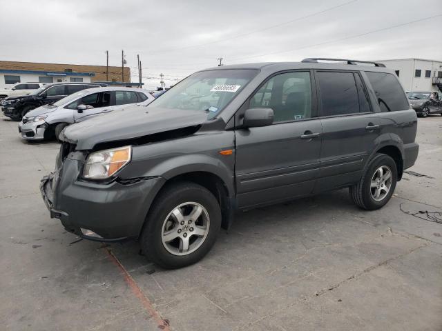 HONDA PILOT EXL 2007 with VIN 5FNYF28577B017578 - Photo from auction