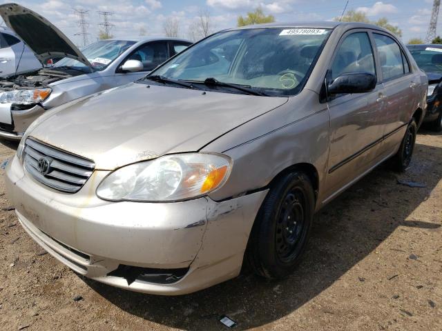 TOYOTA COROLLA CE 2004 with VIN 2T1BR32E04C205581 - Photo from auction