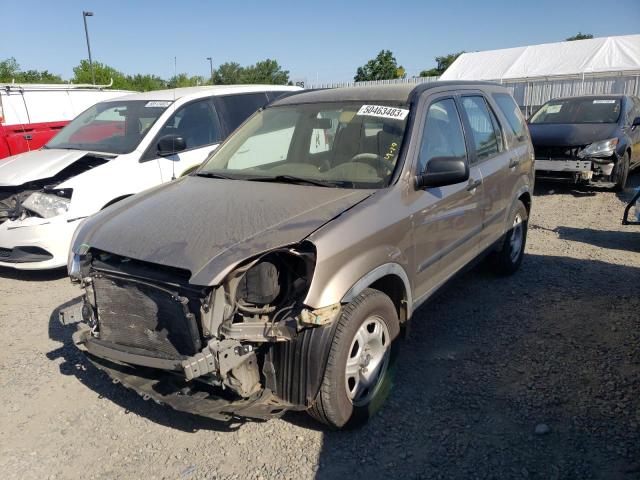 Photo 1 from auction – 2006 HONDA CR-V LX with VIN JHLRD68586C028783