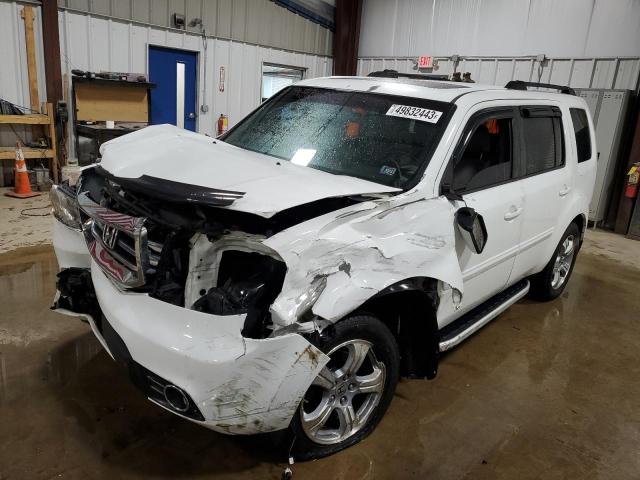 HONDA PILOT EXL 2012 with VIN 5FNYF4H6XCB080835 - Photo from auction