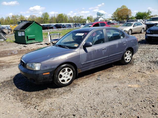 HYUNDAI ELANTRA GL 2002 with VIN KMHDN45D92U376323 - Photo from auction