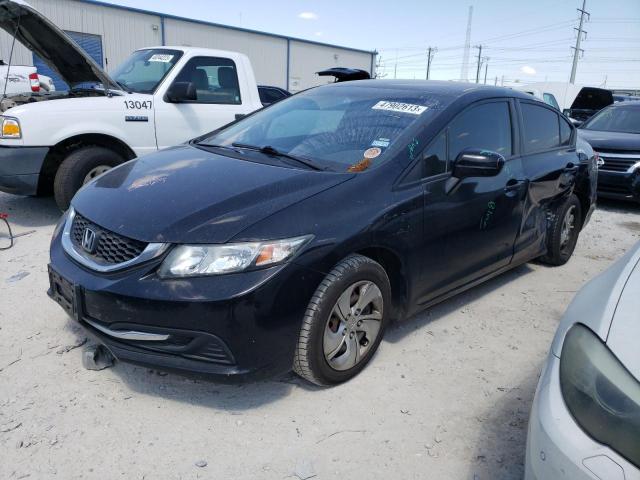 HONDA CIVIC LX 2015 with VIN 2HGFB2F55FH524382 - Photo from auction